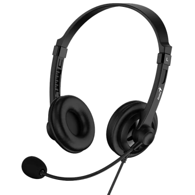 Гарнітура Genius HS-230U USB-C Black (7095641) Гарнітура Genius HS-230U USB-C Black (7095641)