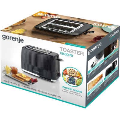 Тостер Gorenje T850DPB (7054926) Тостер Gorenje T850DPB (7054926)
