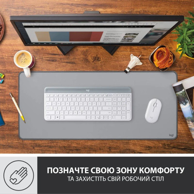 Килимок для мишi Logitech Desk Mat Studio Series Mid Grey (956-000052) (6794336) Килимок для мишi Logitech Desk Mat Studio Series Mid Grey (956-000052) (6794336)