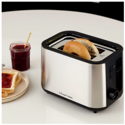 Тостер Russell Hobbs 27390-56 Heaton Brushed 2Slice Toaster (7030835) Тостер Russell Hobbs 27390-56 Heaton Brushed 2Slice Toaster (7030835)