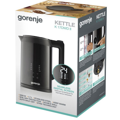 Електрочайник Gorenje K17DWDII (7042490) Електрочайник Gorenje K17DWDII (7042490)