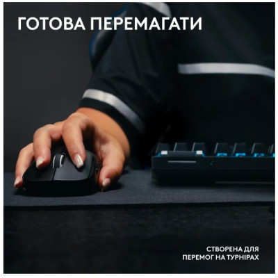 Миша Logitech Pro X Superlight 2 Lightspeed Black (910-006630) (6912724) Миша Logitech Pro X Superlight 2 Lightspeed Black (910-006630) (6912724)