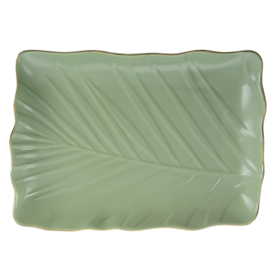 Блюдо Limited Edition Leaf Green Gold (6990675)