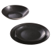 Тарілка обідня Luminarc Diana Black, 25 см (6788142)