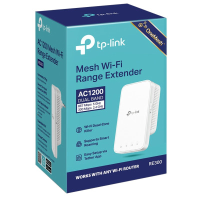 Ретранслятор TP-Link RE300 AC1200 (6500325) Ретранслятор TP-Link RE300 AC1200 (6500325)