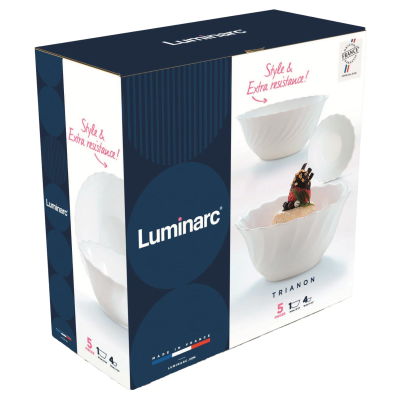 Набір салатників Luminarc Trianon, 5 предметів (6252197) Набір салатників Luminarc Trianon, 5 предметів (6252197)