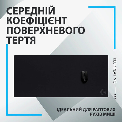 Килимок для мишi Logitech G840 XL Cloth Gaming (943-000778) (6998425) Килимок для мишi Logitech G840 XL Cloth Gaming (943-000778) (6998425)
