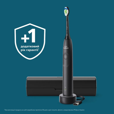 Зубна електрощітка Philips HX7101/02 Sonicare 5300 Black (7125708) Зубна електрощітка Philips HX7101/02 Sonicare 5300 Black (7125708)