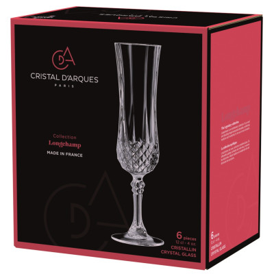 Набір келихів Cristal d'Arques Paris Longchamp, 6х140 мл (6704715) Набір келихів Cristal d'Arques Paris Longchamp, 6х140 мл (6704715)