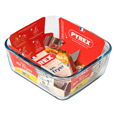 Форма для запікання Pyrex AirFryer, 20x17x6 см (2.0 л) (7285683) Форма для запікання Pyrex AirFryer, 20x17x6 см (2.0 л) (7285683)