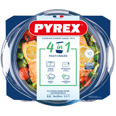 Каструля з кришкою Pyrex, 2.1 л (7092307) Каструля з кришкою Pyrex, 2.1 л (7092307)