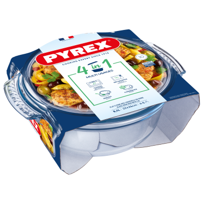 Каструля з кришкою Pyrex, 5.1 л (7092312) Каструля з кришкою Pyrex, 5.1 л (7092312)