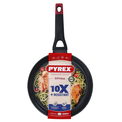 Сковорода Pyrex Optima 26 см, класична (7120921) Сковорода Pyrex Optima 26 см, класична (7120921)