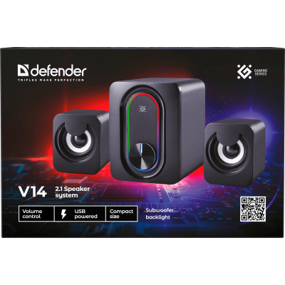 Акустика Defender V14 11Вт Black (65314) (7293236) Акустика Defender V14 11Вт Black (65314) (7293236)