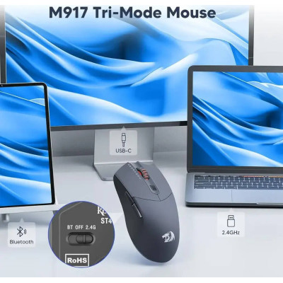 Миша Redragon ST4R Pro M917GB-PRO Black (72209) (7185666) Миша Redragon ST4R Pro M917GB-PRO Black (72209) (7185666)