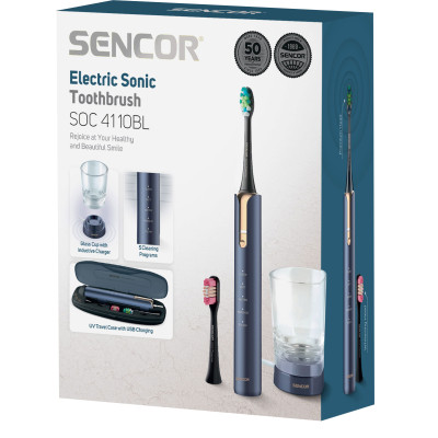 Зубна електрощітка Sencor SOC 4110BL (7135804) Зубна електрощітка Sencor SOC 4110BL (7135804)