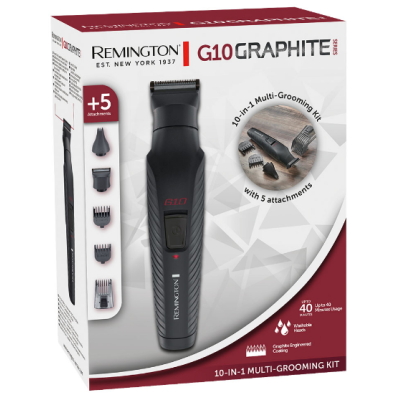 Тример універсальний Remington PG2100 G10 Graphite 10-in-1 Multigrooming Kit (7030840) Тример універсальний Remington PG2100 G10 Graphite 10-in-1 Multigrooming Kit (7030840)