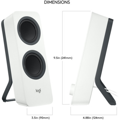 Акустика Logitech Z207 Bluetooth White (L980-001292) (6601940) Акустика Logitech Z207 Bluetooth White (L980-001292) (6601940)
