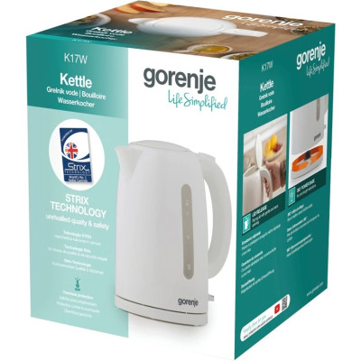 Електрочайник Gorenje K17W (7159943) Електрочайник Gorenje K17W (7159943)