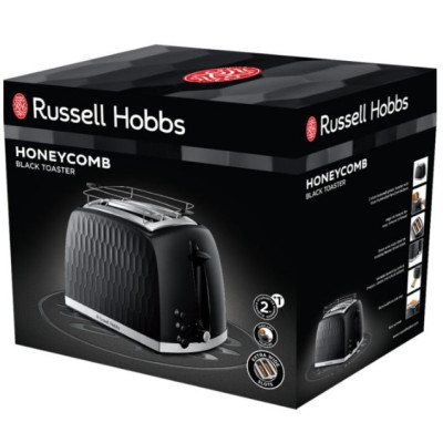 Тостер Russell Hobbs 26061-56 Honeycomb Black (6651553) Тостер Russell Hobbs 26061-56 Honeycomb Black (6651553)