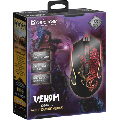 Миша Defender Venom GM-640L (52640) (6462783)