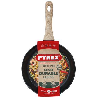 Сковорода Pyrex Cook&Care 24 см, класична (7120905) Сковорода Pyrex Cook&Care 24 см, класична (7120905)