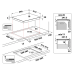 Електрична варильна поверхня Whirlpool WTX6014DCF (7285346) Електрична варильна поверхня Whirlpool WTX6014DCF (7285346)