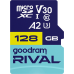 Карта пам'яті GoodRam RIVAL microSDXC 128GB V30 A2 (UHS I U3) + ad  (7284592)