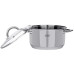 Каструля Bravo Chef 22 см (4.35 л) з кришкою (6720870) Каструля Bravo Chef 22 см (4.35 л) з кришкою (6720870)