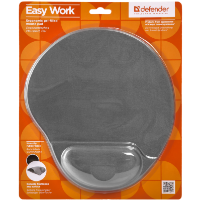Килимок для миші Defender Easy Work Grey (50915) (5804819)