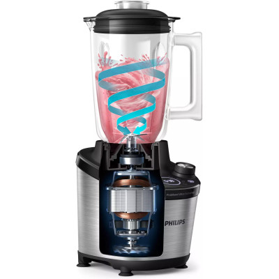 Стаціонарний блендер Philips HR3760/00 (6834608) Стаціонарний блендер Philips HR3760/00 (6834608)