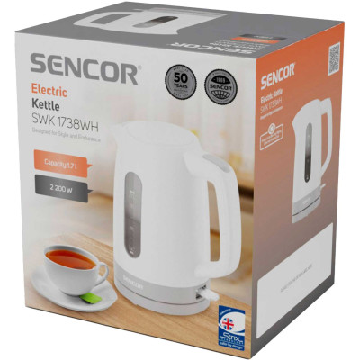 Електрочайник Sencor SWK 1738WH (7290686) Електрочайник Sencor SWK 1738WH (7290686)