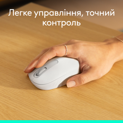 Миша Logitech M196 Bluetooth Off White (L910-007460)  (7031696)