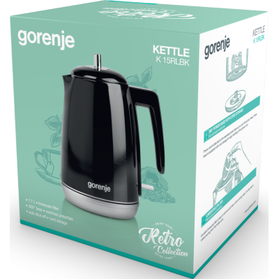 Електрочайник Gorenje K 15 RLBK (LD-K3042) (6587624)