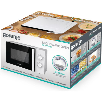 Мікрохвильова піч Gorenje MO 17 E1 WH (6848802) Мікрохвильова піч Gorenje MO 17 E1 WH (6848802)