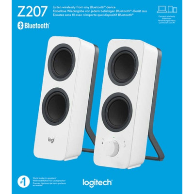 Акустика Logitech Z207 Bluetooth White (L980-001292) (6601940) Акустика Logitech Z207 Bluetooth White (L980-001292) (6601940)