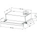 Витяжка Eleyus Breeze 470 50 WH (6602893) Витяжка Eleyus Breeze 470 50 WH (6602893)