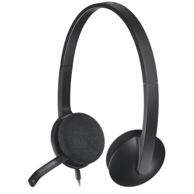 Гарнітура Logitech Stereo Headset H340 (5990386) Гарнітура Logitech Stereo Headset H340 (5990386)