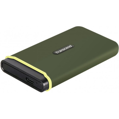 SSD накопичувач Transcend USB 3.1 Gen 2 Type-C ESD380C 1TB Military Green (6814379) SSD накопичувач Transcend USB 3.1 Gen 2 Type-C ESD380C 1TB Military Green (6814379)