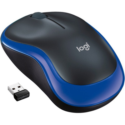 Миша Logitech Wireless Mouse M185 BLUE - EWR2 (910-002236)  (6877534)