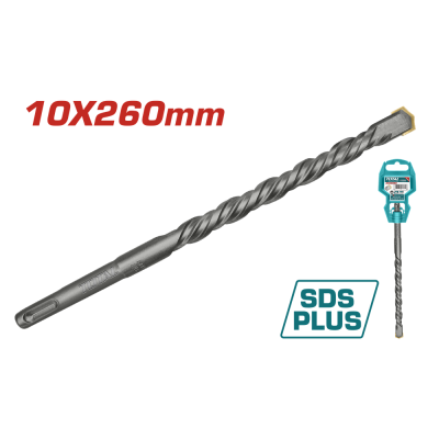 Бур TOTAL TAC311004 SDS plus 10x260мм (7090213)