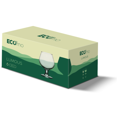 Набір келихів ECOmo Lumous, 6х330 мл (7169069) Набір келихів ECOmo Lumous, 6х330 мл (7169069)