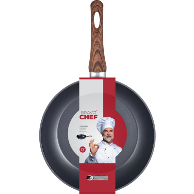 Сковорідка Bravo Chef класична 22 см (6815597) Сковорідка Bravo Chef класична 22 см (6815597)