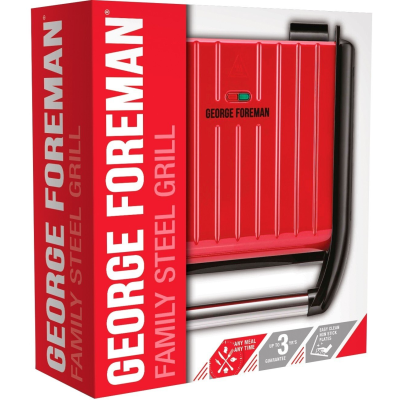 Гриль Russell Hobbs George Foreman 25040-56 Family Steel Grill (6651563) Гриль Russell Hobbs George Foreman 25040-56 Family Steel Grill (6651563)