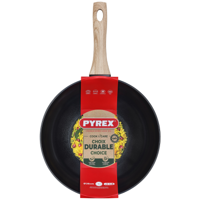 Сковорода Pyrex Cook&Care 28 см, WOK (7120915) Сковорода Pyrex Cook&Care 28 см, WOK (7120915)
