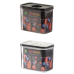 Контейнер HEREVIN Canister-Vacuum Lid-White-Black 1.2 л (161179-000) (7077942)