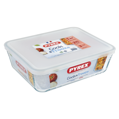 Форма з кришкою Pyrex Cook&Freez, 24х19х8 см (7092353) Форма з кришкою Pyrex Cook&Freez, 24х19х8 см (7092353)