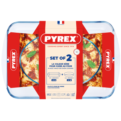 Набір форм для запікання Pyrex, 2 предмети (7054283) Набір форм для запікання Pyrex, 2 предмети (7054283)