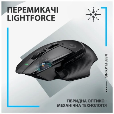 Миша Logitech G502 X LIGHTSPEED Black (910-006180) (6823491) Миша Logitech G502 X LIGHTSPEED Black (910-006180) (6823491)
