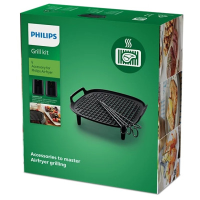 Решітка-гриль + 4 шпажки для мультипечі Philips HD9926/00 (7034497) Решітка-гриль + 4 шпажки для мультипечі Philips HD9926/00 (7034497)